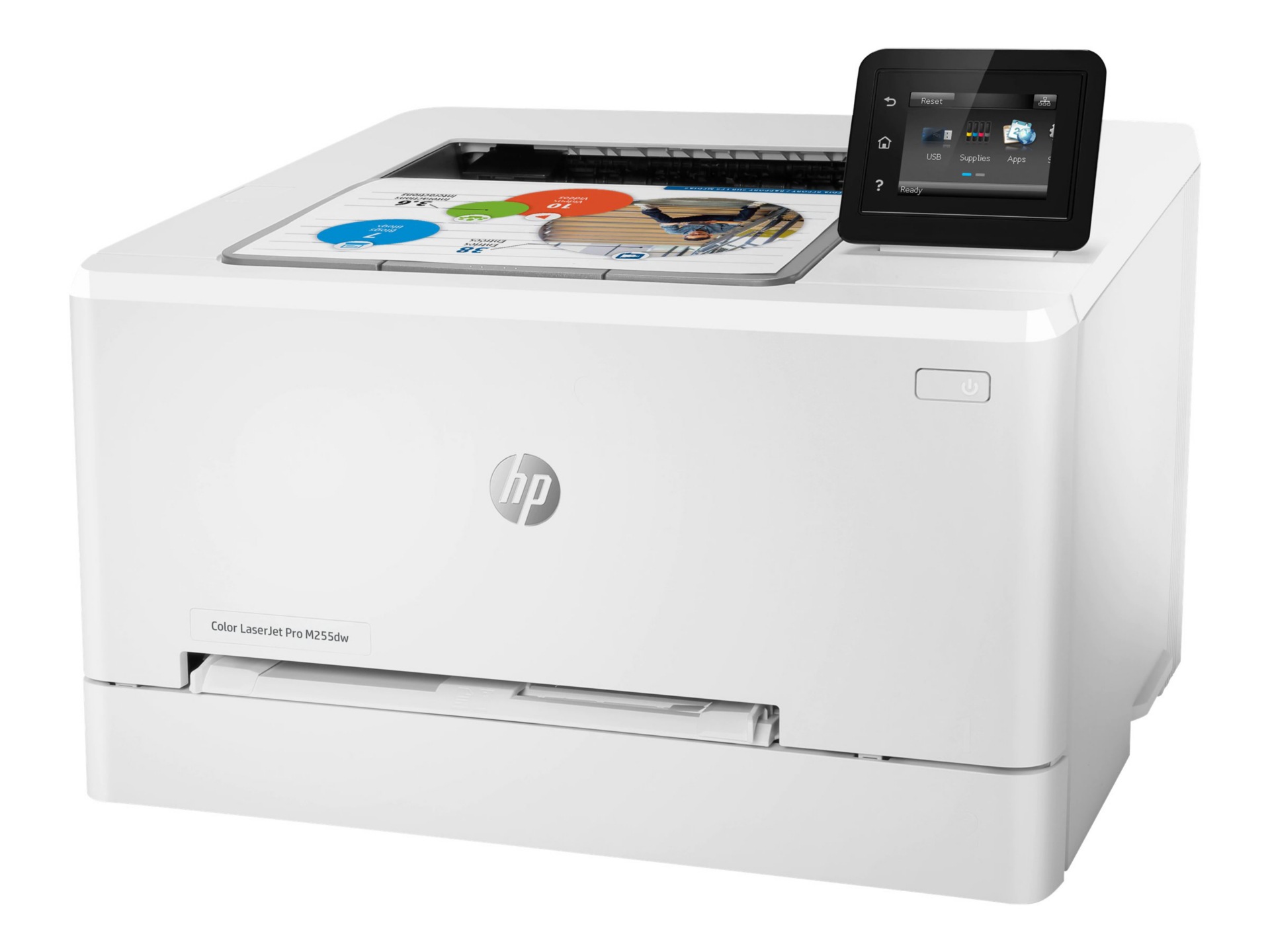 HP LaserJet Pro M255dw Desktop Laser Printer - Color