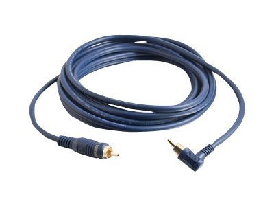 C2G Velocity 12ft Velocity Right Angled Subwoofer Cable - subwoofer cable - 12 ft