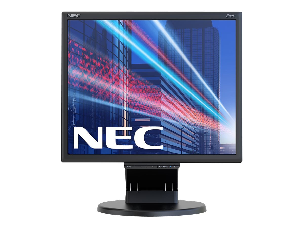 NEC MultiSync E172M - LED monitor - 17 - E172M-BK - Computer Monitors 