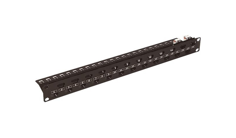 SYSTIMAX FlexiMAX U/UTP High Density Patch Panel - patch panel - 1U - 19"