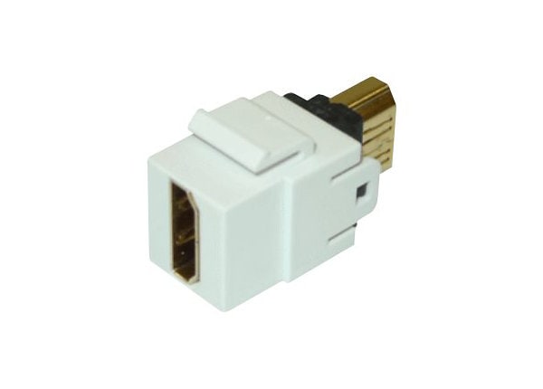 BELDEN KEYCONN HDMI COUPLER ALMOND