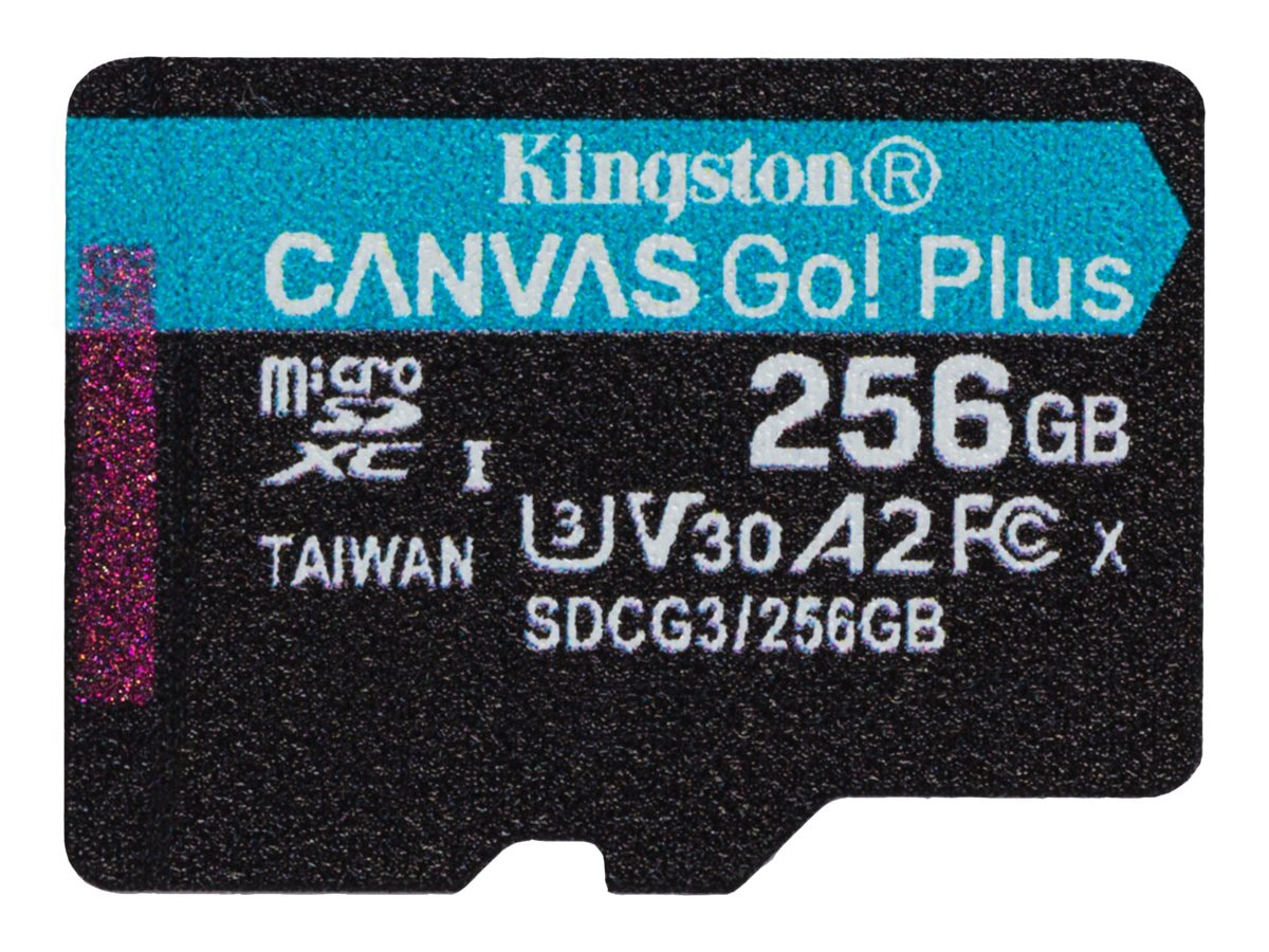 Kingston SDCG3/256GBSP  Kingston Technology Canvas Go! Plus 256