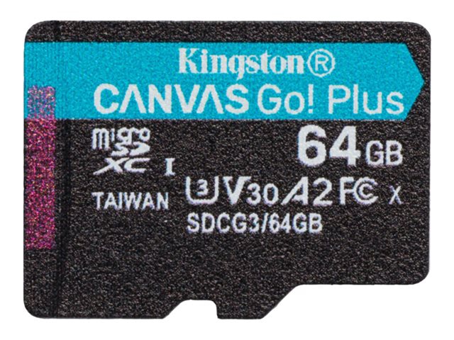 Kingston Canvas Go Plus 64GB Micro SD Card