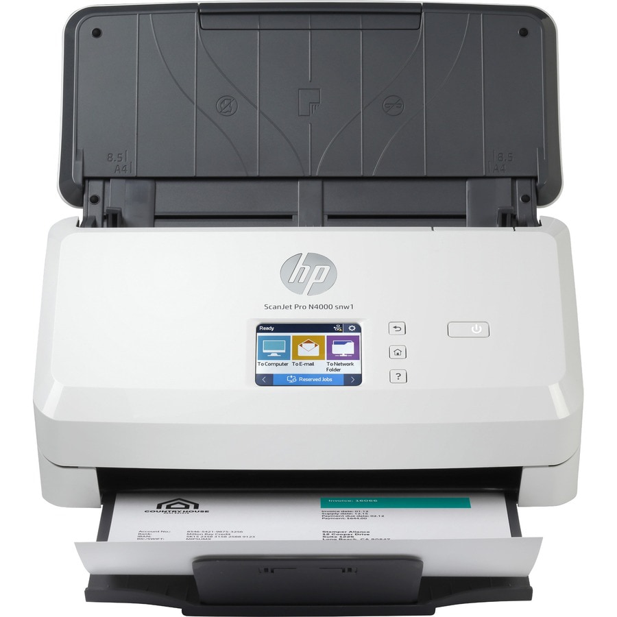 Сканер hp scanjet pro n4000 snw1 обзор