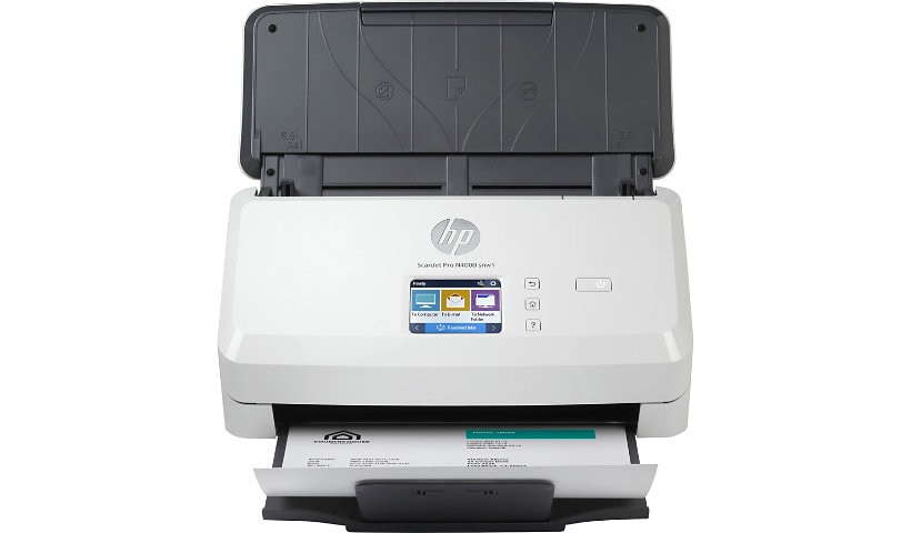 HP Scanjet Pro N4000 snw1 Sheet-feed - document scanner - duplex - desktop - USB 3.0, LAN, Wi-Fi(n)