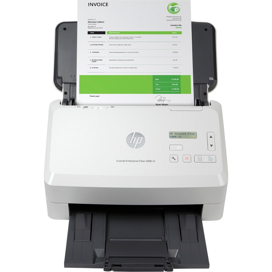 Как осуществить двухстороннее сканирование на сканере hp scanjet enterprise flow 5000 s5