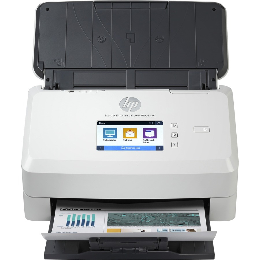 HP ScanJet Enterprise Flow N7000 snw1 - document scanner - duplex - desktop - USB 3.0, LAN, Wi-Fi(n)