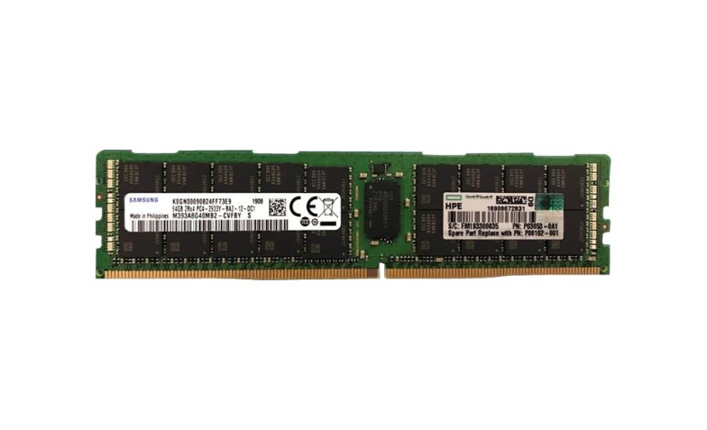 HPE SimpliVity - DDR4 - kit - 384 GB: 6 x 64 GB - LRDIMM 288-pin