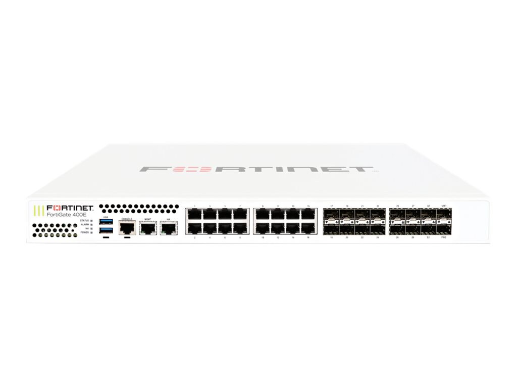 Fortinet FortiGate 401E - security appliance - with 5 years FortiCare 24X7