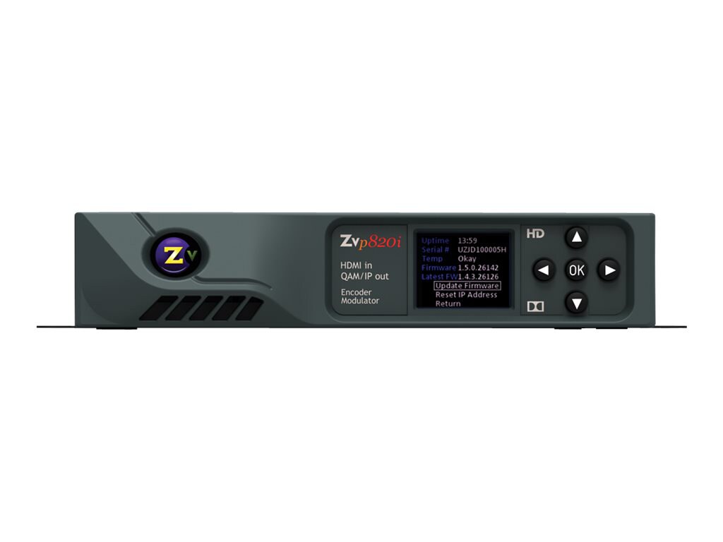 ZeeVee ZvPro 820-NA encoder / modulator - ZVPRO820-NA-OCTAPHARMA ...