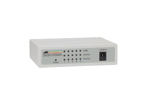 Allied Telesis AT FS705LE - switch - 5 ports