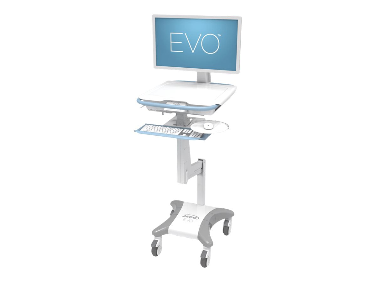 JACO EVO e-Lock Storage Ready Cart - cart - for LCD display / keyboard / mo