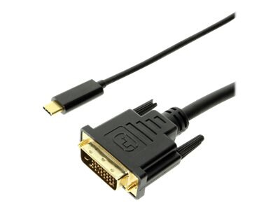 Axiom - video adapter cable - USB-C to DVI-D - 6 ft