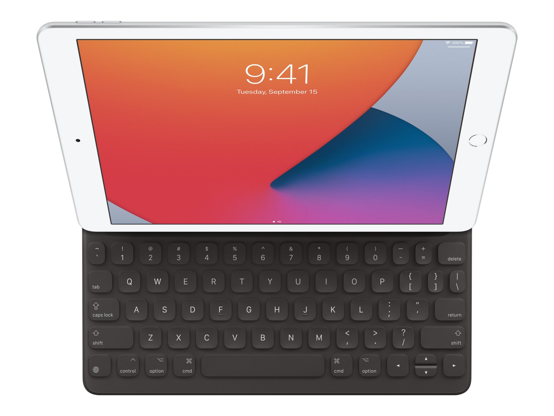 Apple Smart - keyboard and folio case - QWERTY - US Input Device 