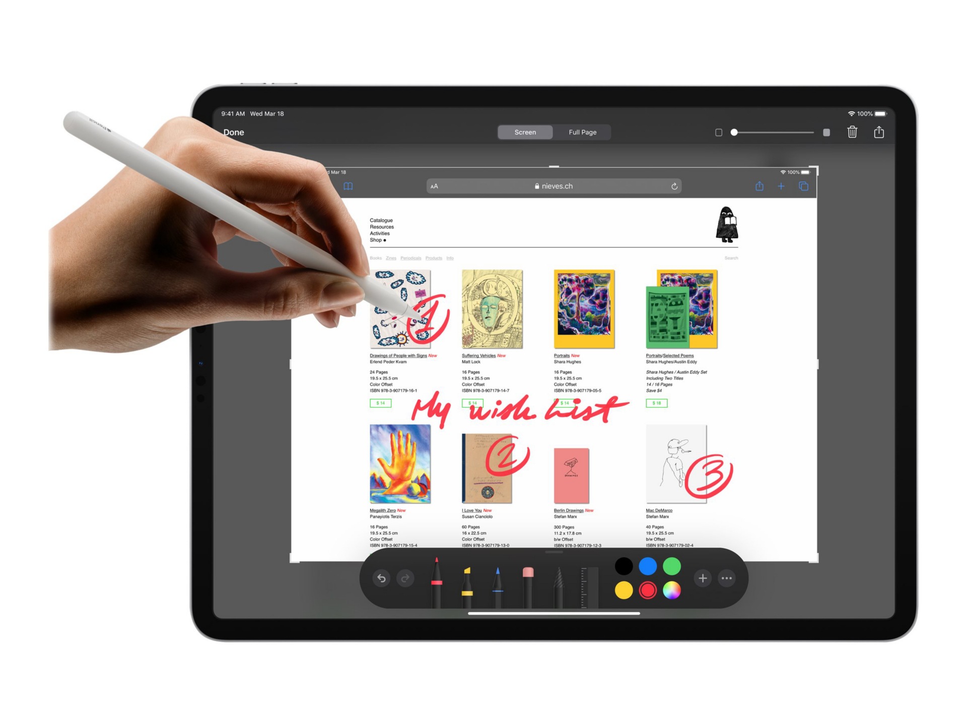 Thumbnail 6 of 8 for Apple 11-inch iPad Pro Wi-Fi + Cellular - 2nd generation - tablet - 128 GB