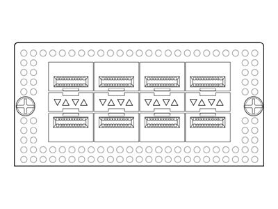 Viptela NIM-8-1GE-SFP - expansion module - Gigabit SFP x 8