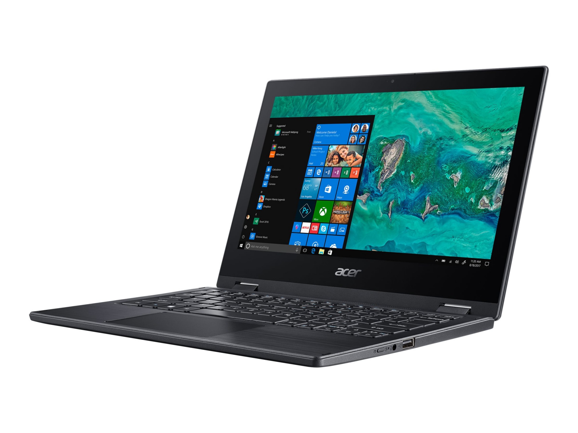 Acer Spin 1 SP111-33-P1XD - 11.6" - Pentium Silver N5000 - 4 GB RAM - 64 GB