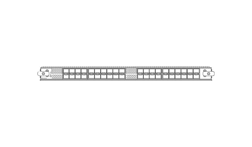 Juniper Networks MX Series Modular Port Concentrator - expansion module - 10 Gigabit SFP+ x 40