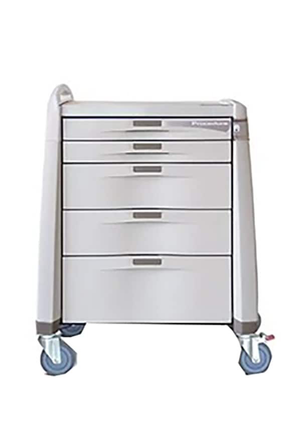Capsa Healthcare Avalo Series 9-High Medical Cart with 10" Full Drawer