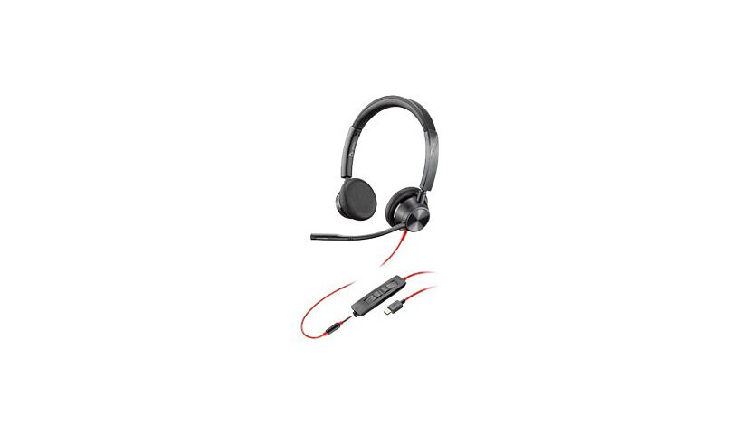 Poly - Plantronics Blackwire 3325 - Microsoft Teams - headset