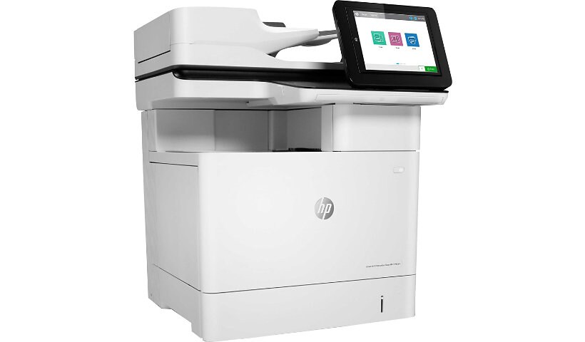 HP LaserJet M634h Laser Multifunction Printer-Monochrome-Copier/Scanner-52 ppm Mono Print-1200x1200 Print-Automatic