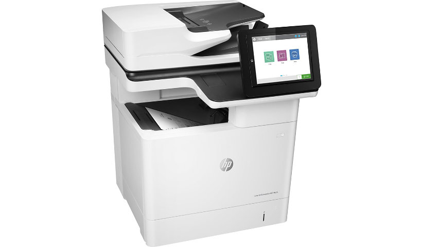 HP LaserJet M635 M635h Laser Multifunction Printer-Monochrome-Copier/Scanner-65 ppm Mono Print-1200x1200 Print-Automatic