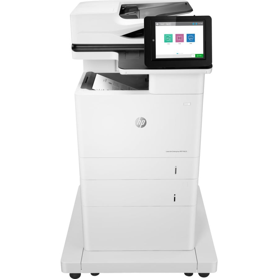 HP LaserJet M635 M635fht Laser Multifunction Printer-Monochrome-Copier/Fax/