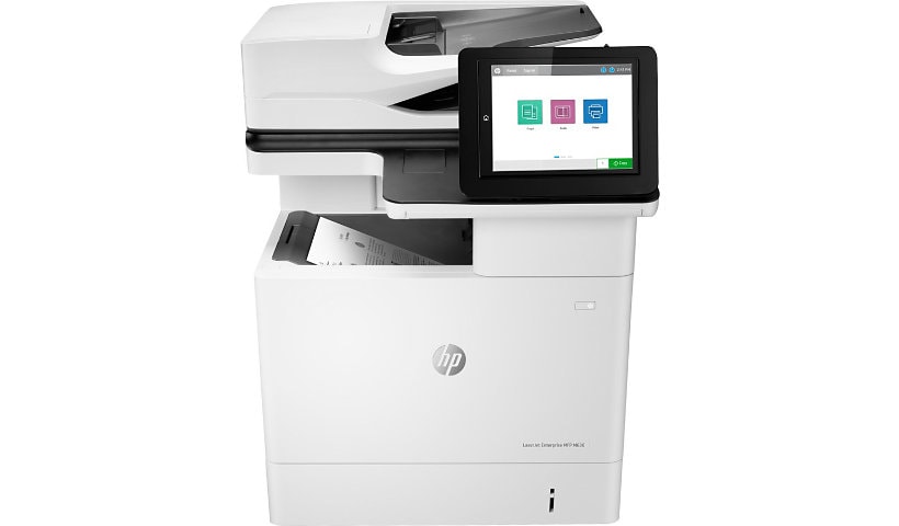 HP LaserJet M636fh Laser Multifunction Printer-Monochrome-Copier/Fax/Scanner-75 ppm Mono Print-1200x1200 Print-Automatic
