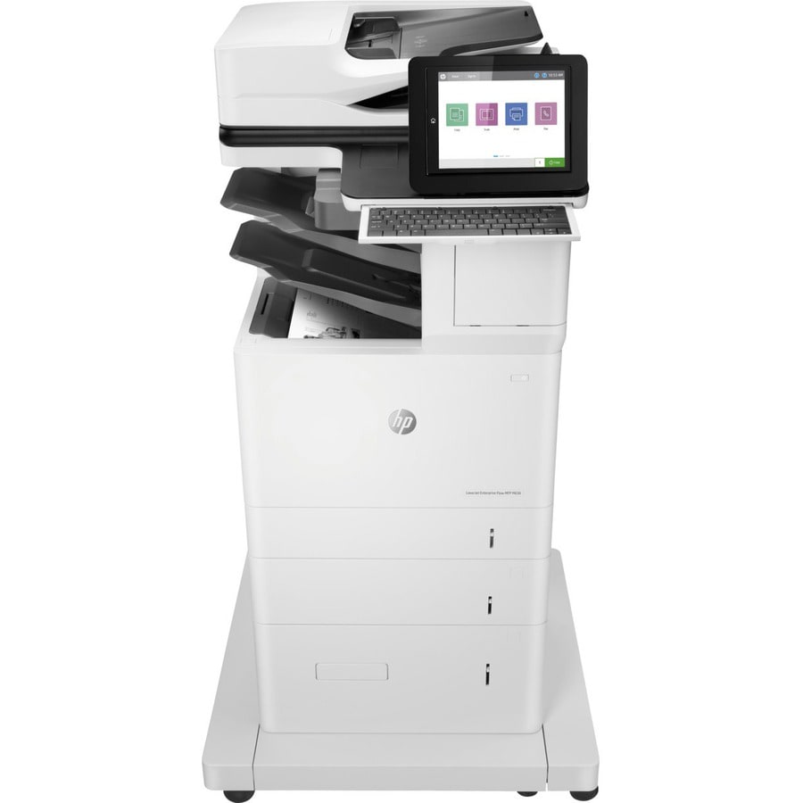 HP LaserJet Enterprise M636z Laser Multifunction Printer-Monochrome-Copier/Fax/Scanner-75 ppm Mono Print-1200x1200 dpi