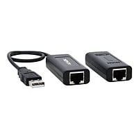 Tripp Lite USB over Cat5/Cat6 Extender Kit 1-Port with PoC USB 2.0 164 ft.