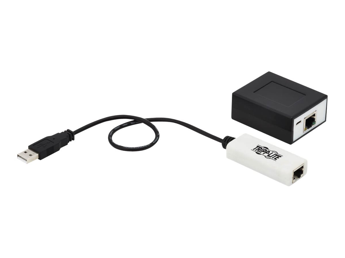 Eaton Tripp Lite Series USB over Cat5/Cat6 Extender Kit 4-Port with Power over Cable