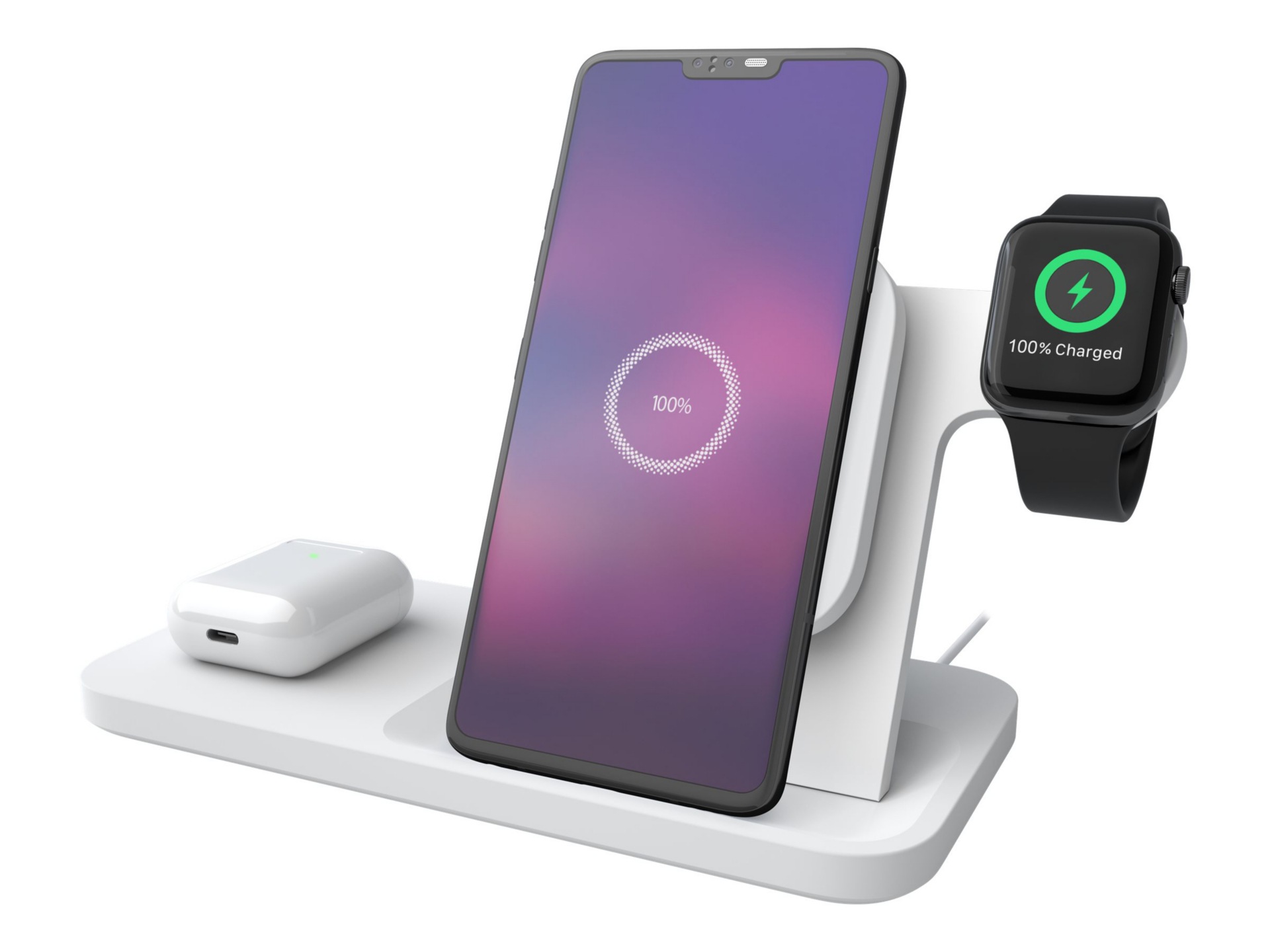 Logitech POWERED Wireless Charging Dock wireless charging stand + AC power