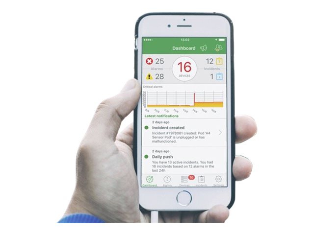 Subscription, Ecostruxure IT Expert, 3 years, 5 nodes, Remote monitoring an