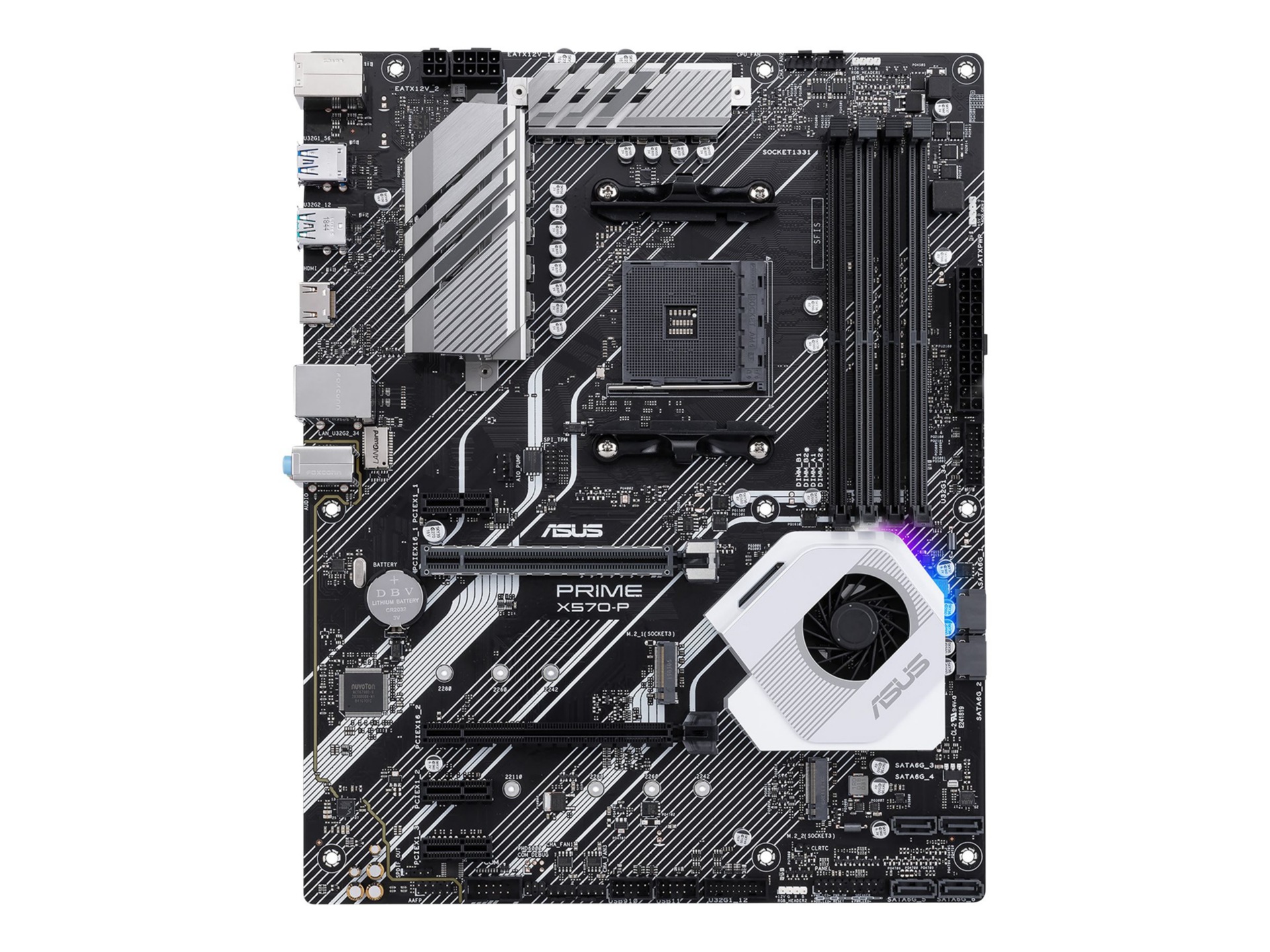 ASUS PRIME X570-P - motherboard - ATX - Socket AM4 - AMD X570