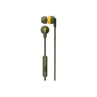 Skullcandy Ink'd+ earphones with mic - green
