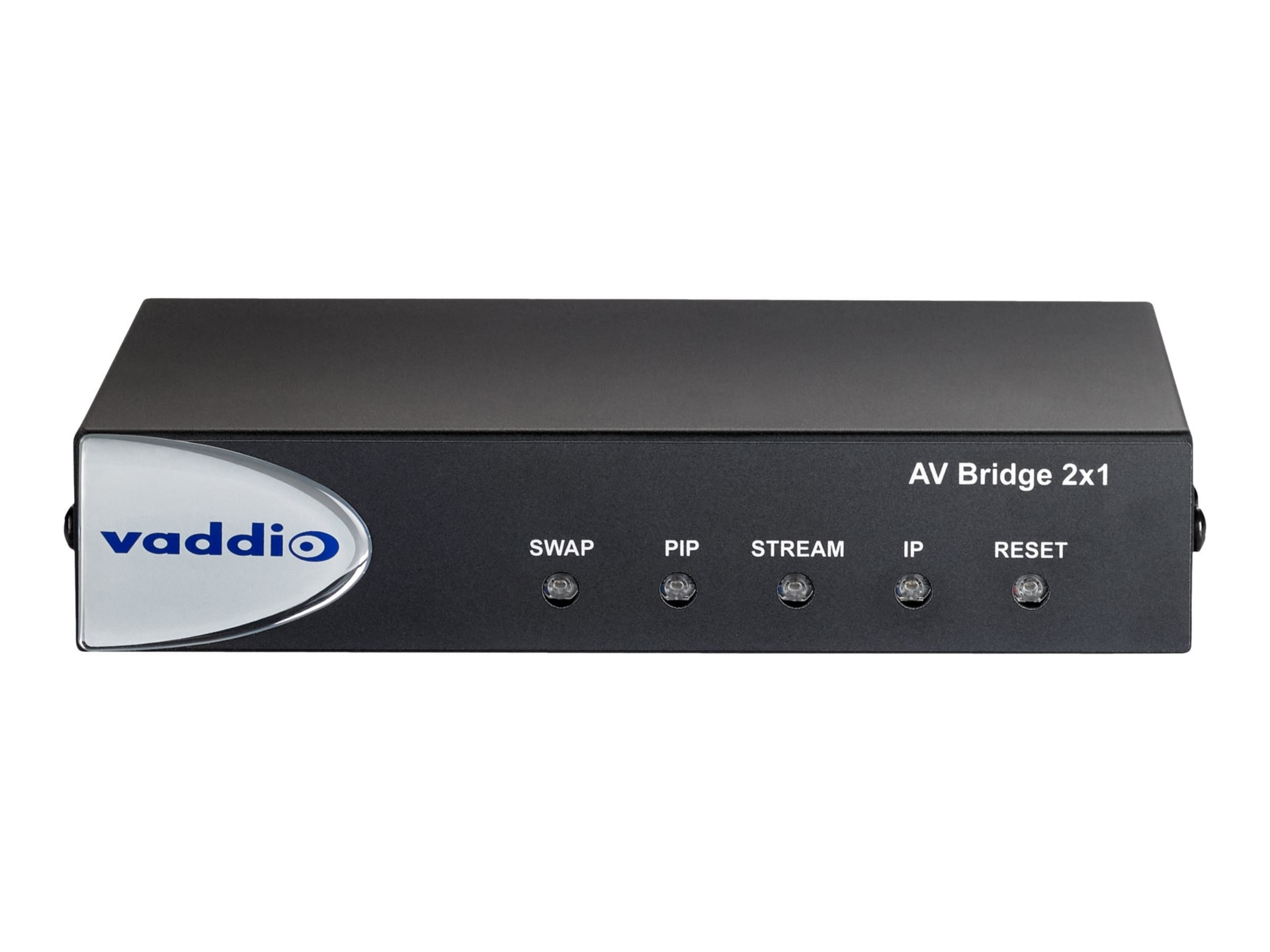 Vaddio AV Bridge 2x1 Video and Audio Mixer for Video Conferencing - Black