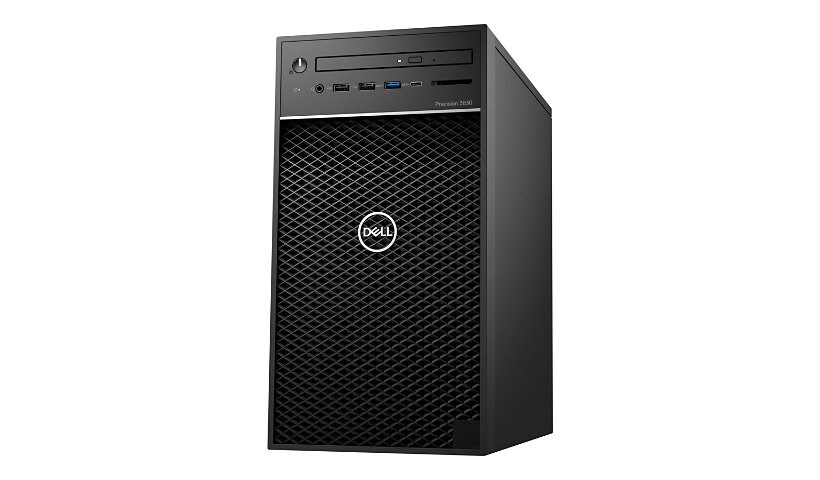 Dell 3630 Tower - MT - Core i7 9700K 3.6 GHz - 16 Go - SSD 256 Go