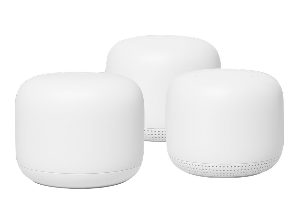 GOOGLE NEST WIFI ROUTER+2X POINT-3PK