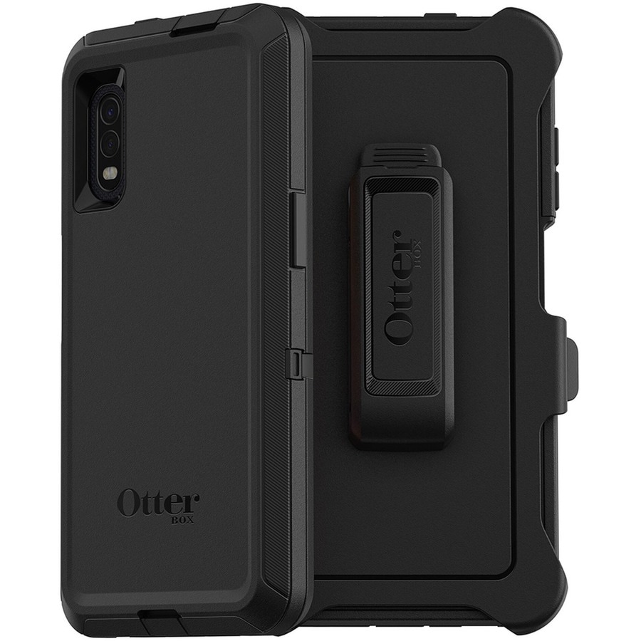 OtterBox Defender Carrying Case (Holster) Samsung Galaxy XCover Pro Smartphone - Black