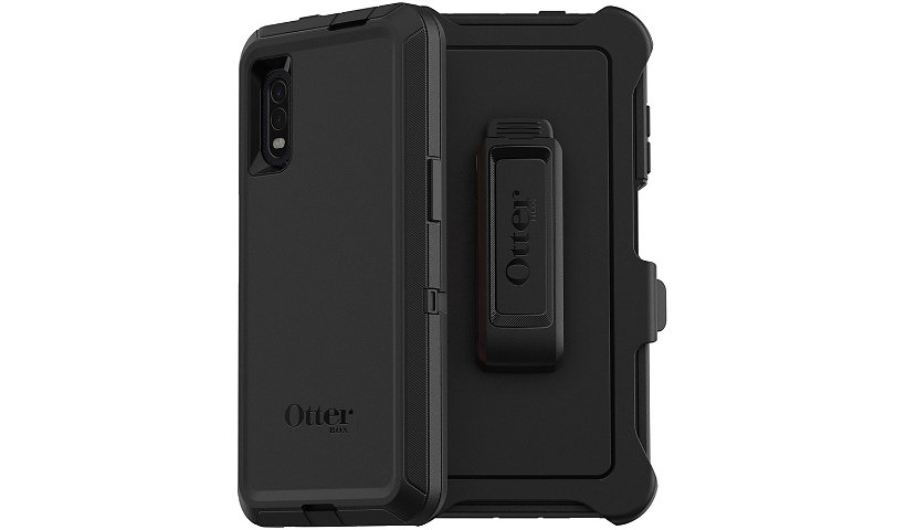 OtterBox Defender Carrying Case (Holster) Samsung Galaxy XCover Pro Smartphone - Black