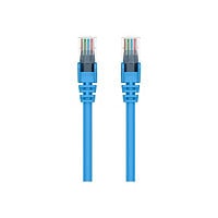 Belkin 10ft CAT5e Ethernet Patch Cable Snagless, RJ45, M/M, Blue - patch cable - 3 m - blue