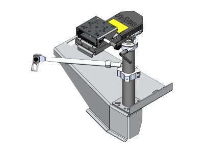 Havis Premium Passenger Side Mount Package mounting kit - for vehicle mount computer docking station / keyboard