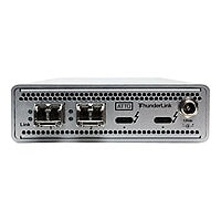 ATTO ThunderLink N3 3102 - network adapter - Thunderbolt 3 - 10 Gigabit SFP+ x 2 - TAA Compliant