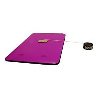 AnchorPad - anti-theft retractable tether for remote control, cellular phone, tablet, e-book reader
