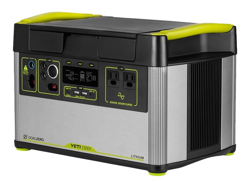 Goal Zero Yeti 1500X - portable power station - Li-Ion - 140.3 Ah