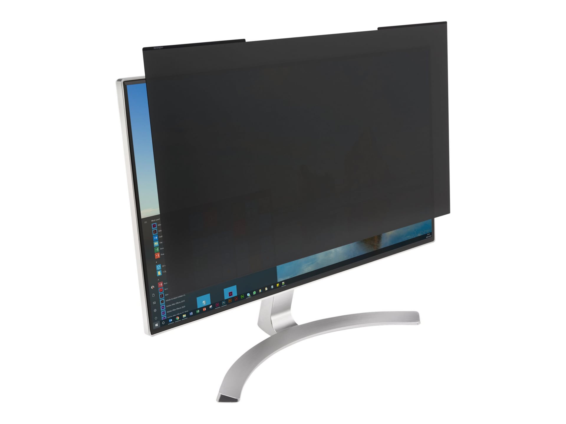 Kensington MagPro 24" (16:9) Monitor Privacy Screen with Magnetic Strip - display privacy filter - 24" - TAA Compliant