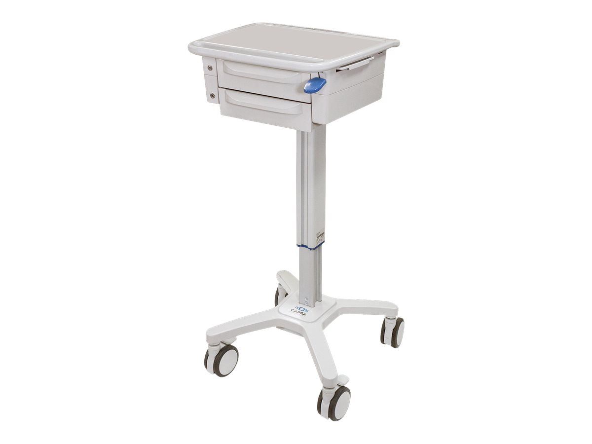 Capsa Healthcare SlimCart Medical Cart with 2x Drawer