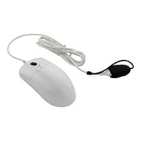 Seal Shield Silver Storm Waterproof - mouse - PS/2 - white