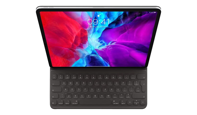Apple Smart - keyboard and folio case - QWERTY - Canadian French