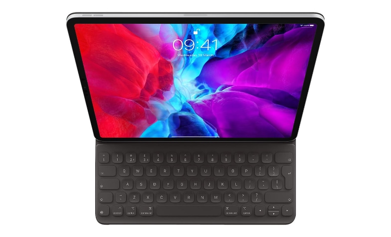 Apple Smart - keyboard and folio case - QWERTY - Canadian French